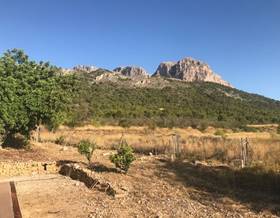 lands for sale in guadalest