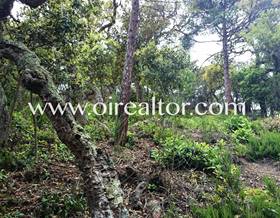 land sale lloret de mar serra brava by 95,000 eur