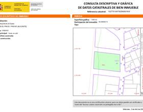 land sale pinoso by 152,000 eur