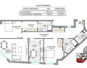 flat sale boiro by 176,000 eur