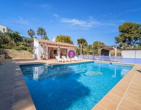 villa rent javea xabia cap marti - el tossalet - pinomar by 1,950 eur