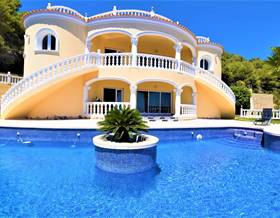 chalet sale calpe calp tosal de la cometa by 1,250,000 eur