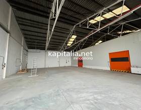 industrial warehouse rent agullent almoina by 1,400 eur
