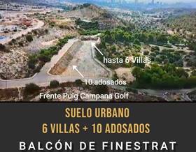land sale finestrat balcón de finestrat by 1,400,000 eur