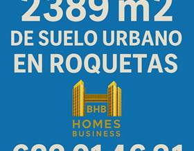 land sale roquetes by 48,000 eur