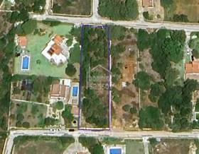 land sale ciutadella de menorca son cabrises by 150,000 eur