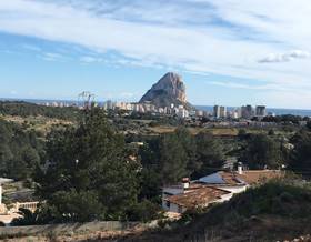 land sale calpe calp corralets by 160,000 eur