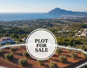 land sale javea xabia by 550,000 eur
