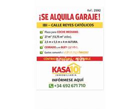 garages for rent in ibi