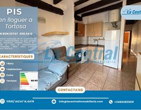 flat rent tortosa remolins - sant jaume by 408 eur