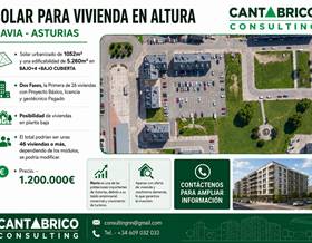 land sale navia by 1,200,000 eur