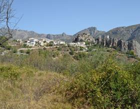 land sale guadalest by 36,000 eur