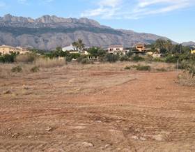 land sale altea altea la vella by 54,000 eur
