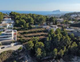 land sale moraira benimeit by 350,000 eur