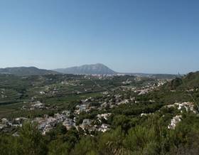 land sale benitachell benitachell by 386,400 eur